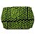 Borsa Tote Bottega Veneta Vache Bubble Print Nero Verde - vista 3