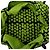 Borsa Tote Bottega Veneta Vache Bubble Print Nero Verde - vista 4