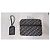 Dior Oblique Pochette in Jacquard di Tela Blu Navy - vista 2