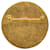 Timeless Spilla rotonda vintage Chanel Coco Mark D'oro  - vista 2