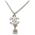 Collana Chanel Coco Mark Argento - vista 2
