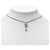 Collana Chanel Coco Mark Argento - vista 6