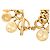 Bracciale Chanel 31 RUE CAMBON Cambon Vintage Motivo Moneta - vista 4
