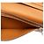 Hermès Portafoglio lungo bi-fold Hermes Bearn Soufflé Marrone Argento Cognac - vista 5