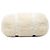 Borsa piccola Balenciaga Barbes in shearling bianco - vista 3