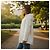 Herno Officina Tessile Trench de Algodón con Capucha - Off White Blanco - vista 2