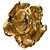 Tom Ford Anello Cocktail Floreale Oro Misura 55 Gold hardware - vista 8