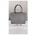 Christian Dior Book Tote Small in Tela Ricamata Cannage Grigio - vista 3
