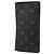Portafoglio lungo Louis Vuitton Monogram Eclipse Brazza Nero