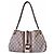 Carolina Herrera Borsa a Spalla Monogram Marrone Beige