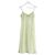 Simone Rocha Floral Jacquard Mesh Slip-Kleid