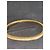 Autre Marque Camille Lucie Gold-plated Rhinestone Bangle Bracelet Golden - view 5