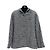 Timeless Chanel 2013 Black White Silver Lurex Tweed Jacke - Größe S Gebraucht