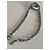 Autre Marque Bracciale a catena Lotus in argento e ceramica bianca Bianco - vista 4