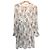 Ikks Maxikleid mit Blumenprint Weiß Mehrfarben