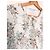 Ikks Maxikleid mit Blumenprint Weiß Mehrfarben - Ansicht 3