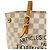 Borsa Tote Louis Vuitton Cabas PM Damier Azur 2way Crudo - vista 7
