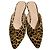 Autre Marque Sandali mule in velluto Loeffler Randall Marrone - vista 3