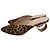 Autre Marque Sandali mule in velluto Loeffler Randall Marrone - vista 6