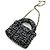 Timeless Mini borsa a tracolla con catena in tessuto CHANEL Nero - vista 2