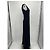 Chanel Langes Kleid marineblau - Ansicht 4