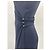 Chanel Langes Kleid marineblau - Ansicht 5