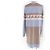 Hermès Künstlerisches Twill Wolle Seidenkleid Größe 36 Blau Beige Hellblau - Ansicht 3