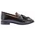 Mocassini J.Crew in pelle nera Nero - vista 5