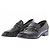 Autre Marque Schwarze Leder Loafer Größe 39