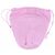Autre Marque Clutch in tessuto viola VICTORIA LEIVISSA Rosa - vista 3