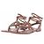 Sandali Dior CD Camel in pelle Cammello