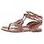Sandali Dior CD Camel in pelle Cammello - vista 3
