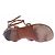 Sandali Dior CD Camel in pelle Cammello - vista 7