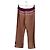 Autre Marque Pantalón marrón estampado Castaño - vista 2