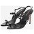 Veronica Beard Schwarze Leder-Buckel-Absatzschuhe - EU 39.5 - Ansicht 2