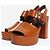See by Chloé Tan platform sandals - size EU 38 - vista 2