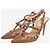 Valentino Zapatos de tacón Rockstud marrones - talla EU 37 (UK 4) - vista 2