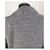 Abrigo de Tweed Sandro Paris Negro Blanco Dorado  - vista 6