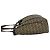 Fendi Zucchino FF Pattern Canvas Leather Tote Bag Brown Khaki - view 5