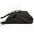Fendi Vintage Zucca FF Pattern Canvas Leather Schultertasche Braun Schwarz - Ansicht 5