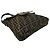Fendi Vintage Zucca FF Pattern Canvas Leather Schultertasche Braun Schwarz - Ansicht 8