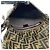 Fendi Vintage Zucca FF Pattern Canvas Leather Schultertasche Braun Schwarz - Ansicht 9