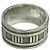 Tiffany & Co Anello Tiffany Vintage Atlas Wide Band Argento - vista 4