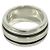 Tiffany & Co Tiffany Vintage Grooved Double Line Ring Silber - Ansicht 5