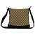 Borsa a tracolla Gucci GG Canvas e pelle Marrone Beige - vista 3
