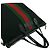 Borsa a mano GUCCI Sherry Line Canvas Leather Nero Rosso Verde - vista 4