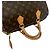 Borsa Louis Vuitton Speedy 30 Monogram Leather Marrone - vista 4