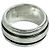 Tiffany & Co. Vintage Grooved Double Line Ring Silber