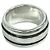 Tiffany & Co. Vintage Grooved Double Line Ring Silber - Ansicht 5