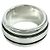Tiffany & Co. Vintage Grooved Double Line Ring Silber - Ansicht 6